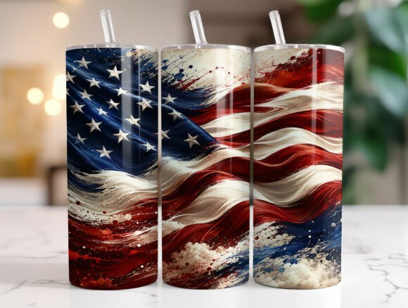 Download Patriotic USA Flag Tumbler Sublimation - Usa flag tumbler Collection