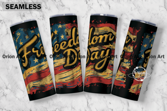 Download Freedom Day USA Flag Tumbler Wrap PNG - Usa flag tumbler Collection