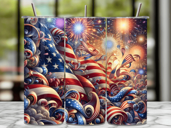 Download Fireworks Celebration 20oz Tumbler Wrap - Fireworks celebration Collection