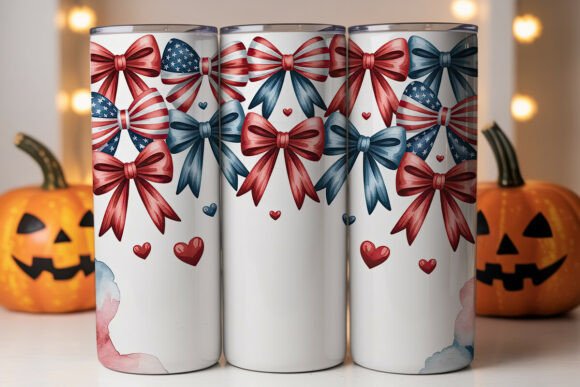 Download Patriotic Bow Tumbler Wrap - Patriotic bow tumbler Collection