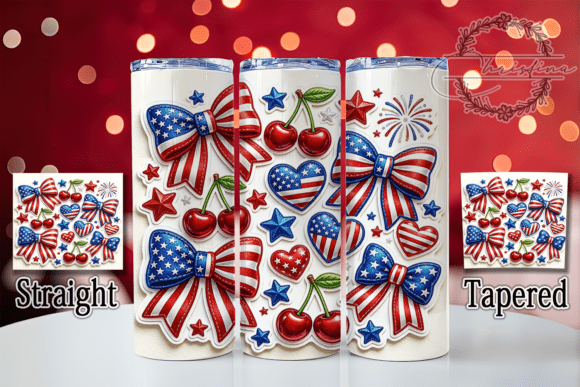 Download Fourth of July Patriotic Bow Tumbler - Patriotic bow tumbler Collection