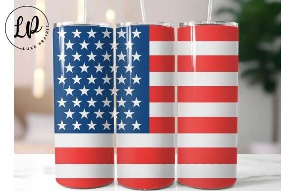 Download USA Flag Tumbler Wrap Sublimation - Usa flag tumbler Collection